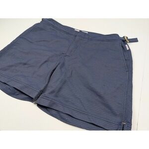Orlebar Brown OB Classic Bulldog Shorts Trunks Mens 36 Blue Swimming Lined
